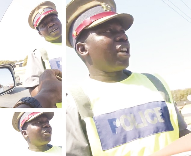 Social media bribe traffic cop nabbed