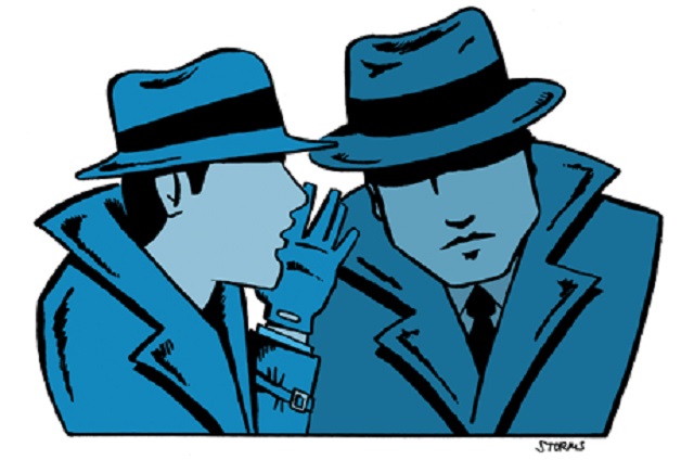 Italian spies sneak in