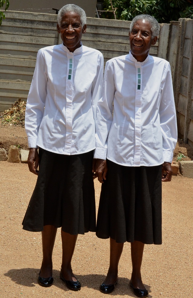 Twin grannies on life experiences