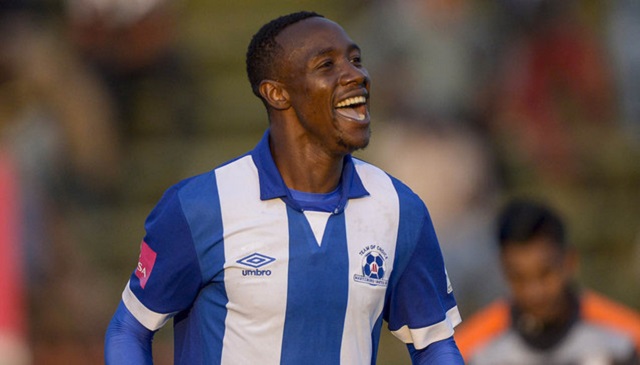 Evans Rusike takes a break