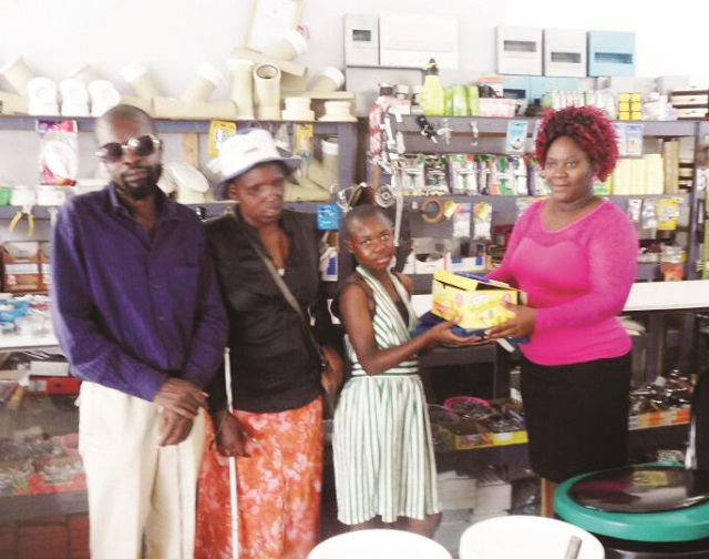 Hardware donates to underprivileged girl