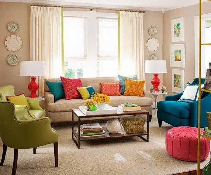Brighten up your decor on rainy days
