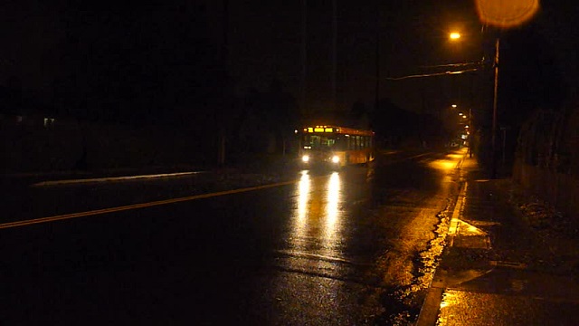 No more night driving for buses