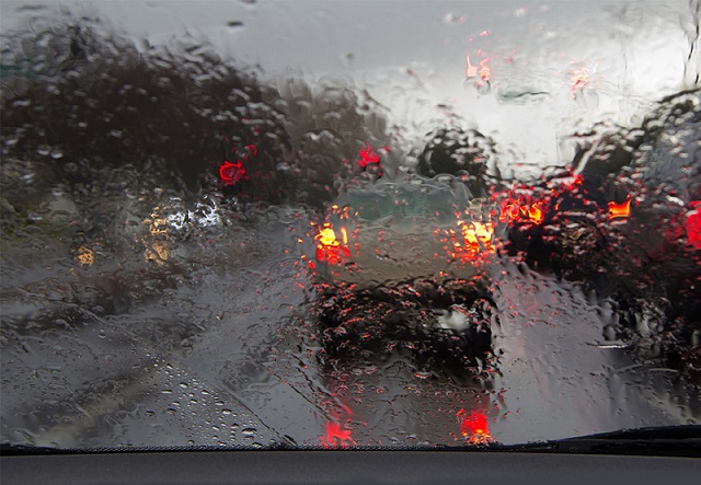 Wet weather driving