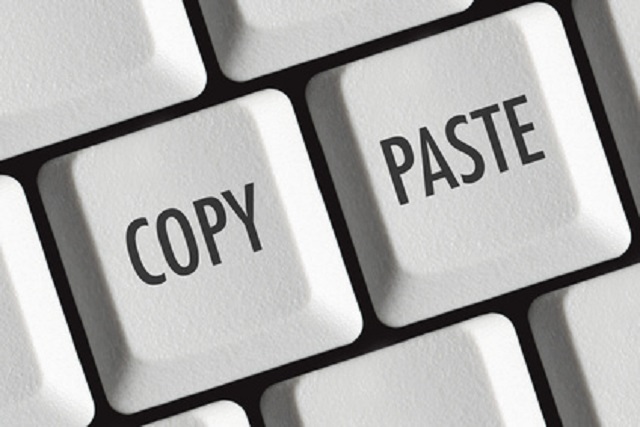 Copy and paste