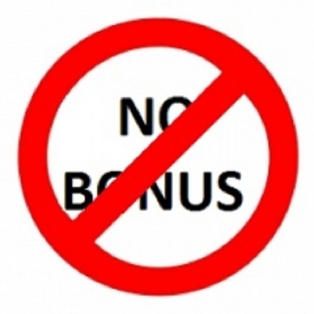 No bonus guarantee for private players