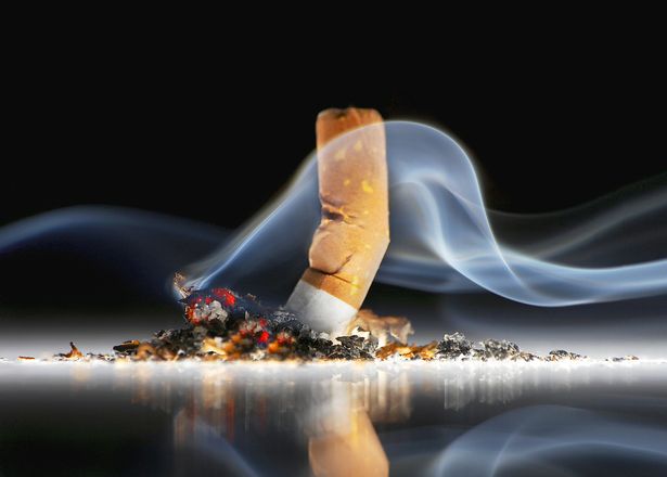 Man survives stabbing over cigarette