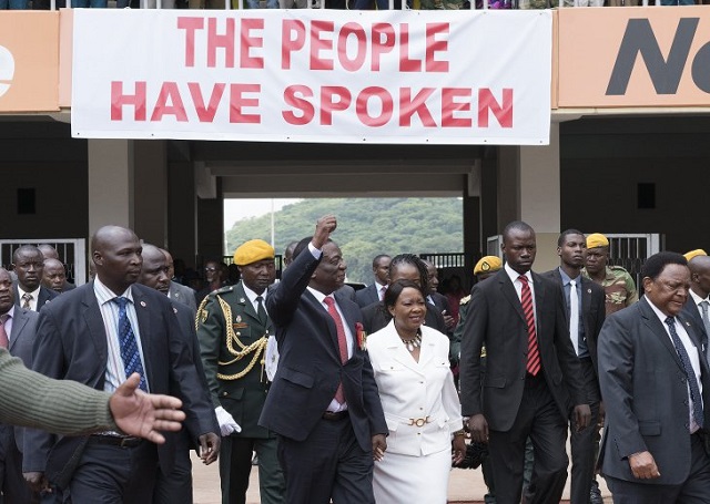 Pomp and fanfare as ED takes over