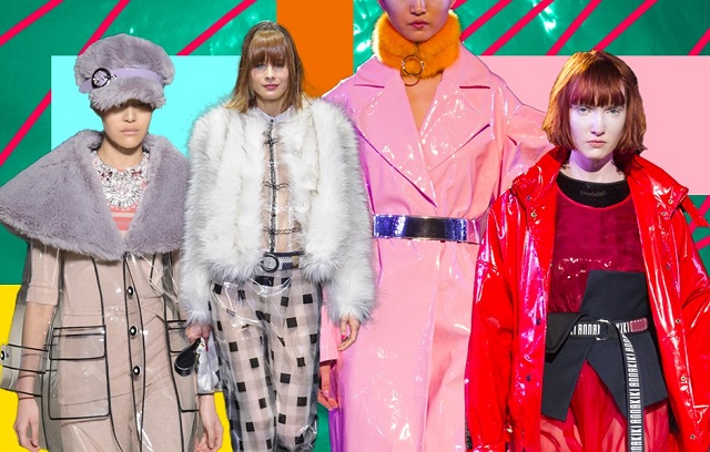 The plastic fashion trend