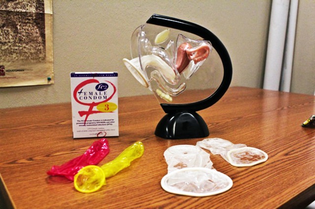 Period-friendly female condom excites sex workers