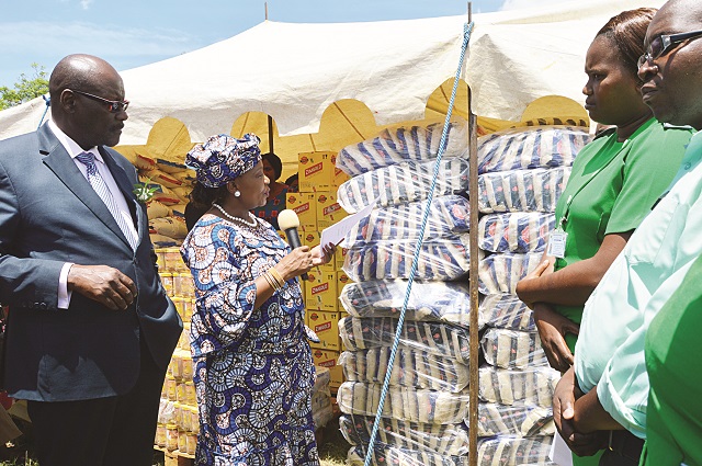 First Lady rescues hospitals