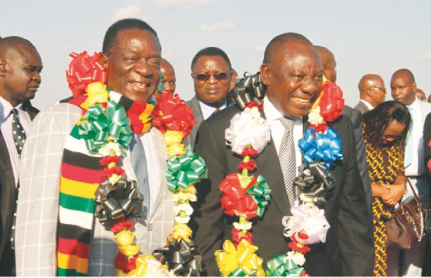 Zim, SA commit to development . . . As ED pledges polls in July