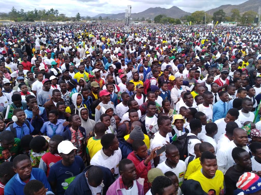 LIVE: ED rally in Mutare