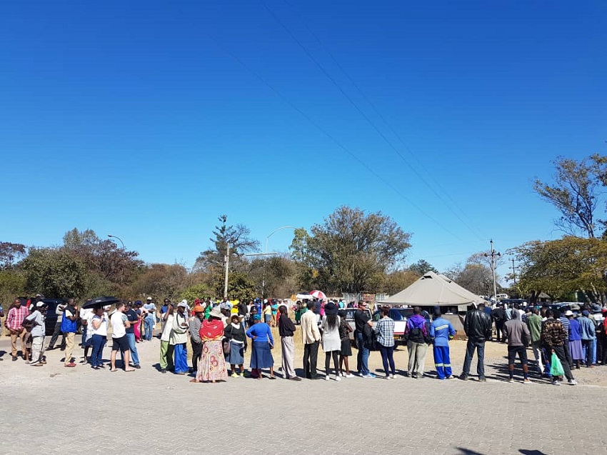 Peace characterises voting