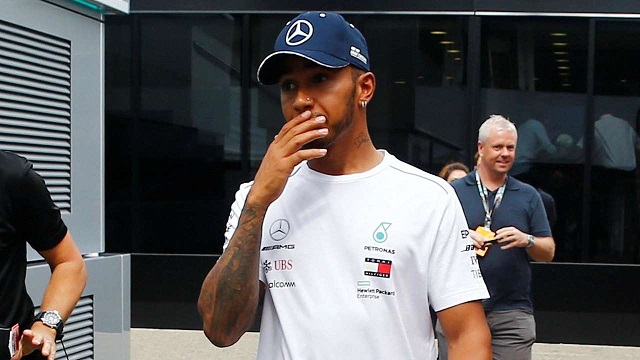 Hamilton gives up on German victory