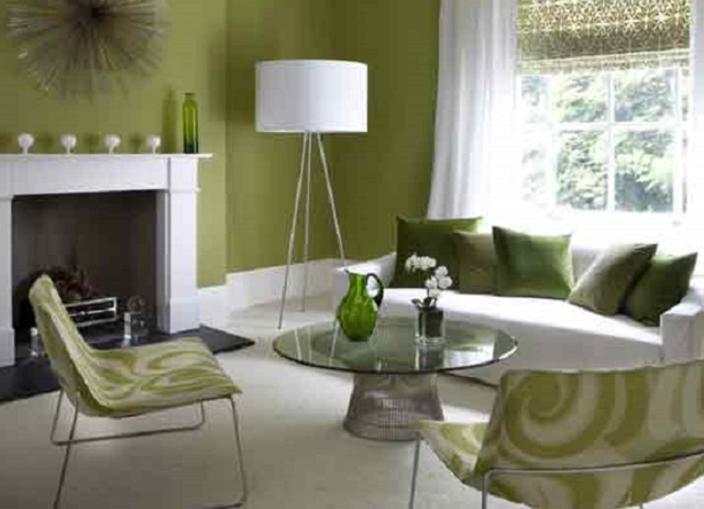 Delightful décor: green with envy