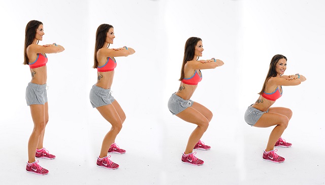 Fitness leg day
