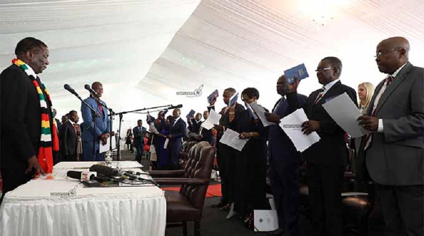 JUST IN: Ministers sworn in
