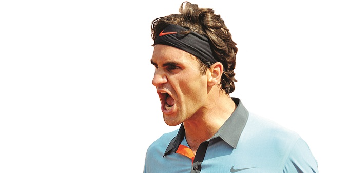 Federer fires to join Djokovic in Shanghai semis