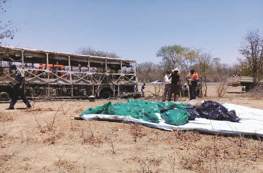 ‘We saw fire consume fellow passengers’