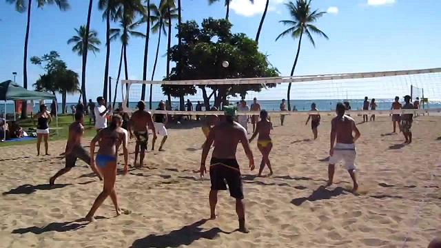 Beach volleyball series kicks off