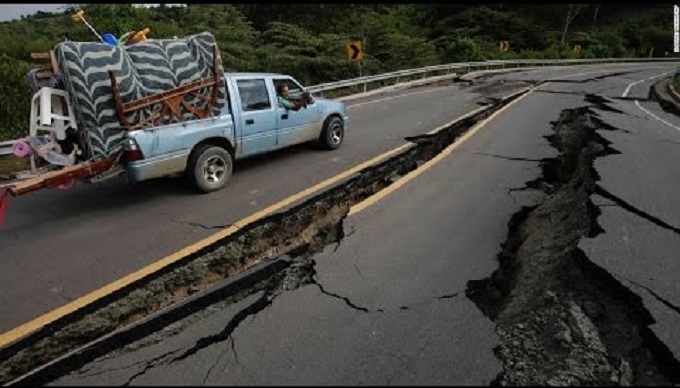 Earthquake shakes Zimbabwe