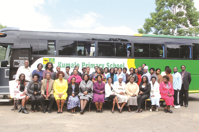 Kumalo Primary School commissions bus