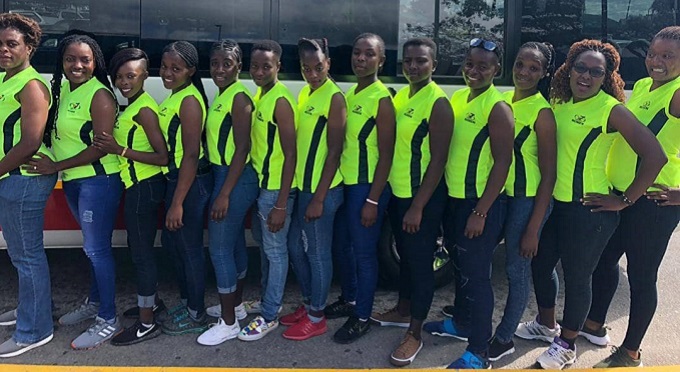 Lady Cheetahs in SA for Hermanus Sevens