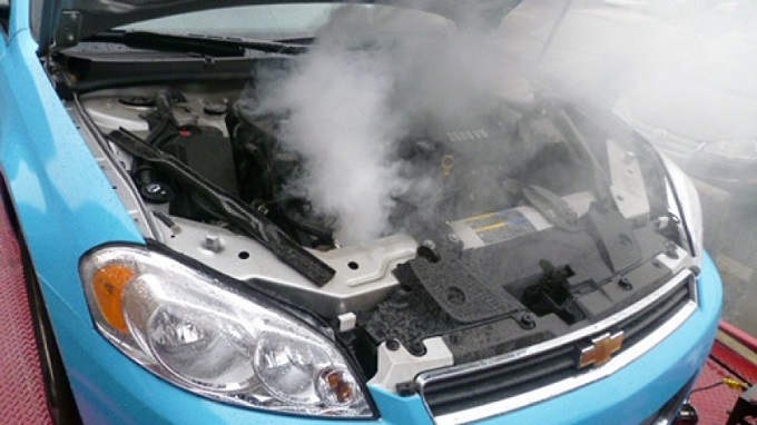 Car overheats after a short drive