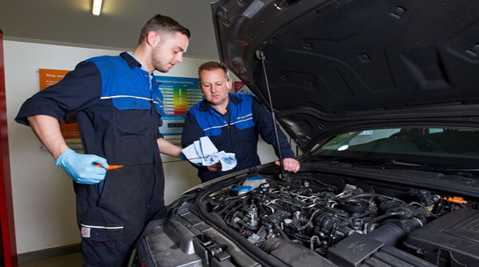 Routine car check- up