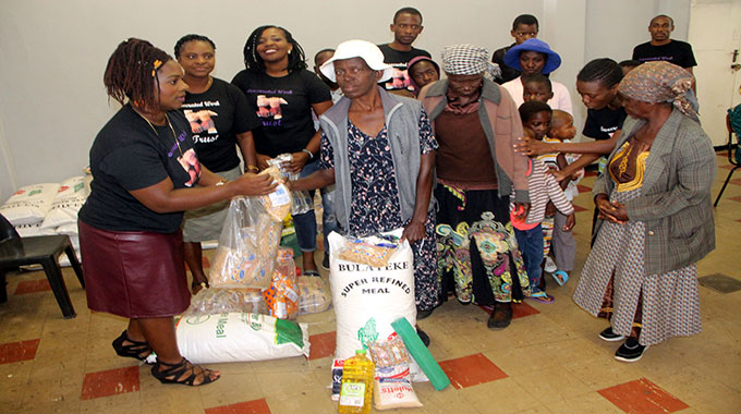 Consecrated Work Trust donates to the elderly