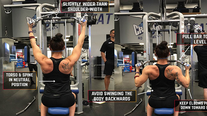 Lat training