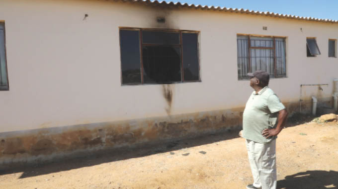 War vets offices bombed