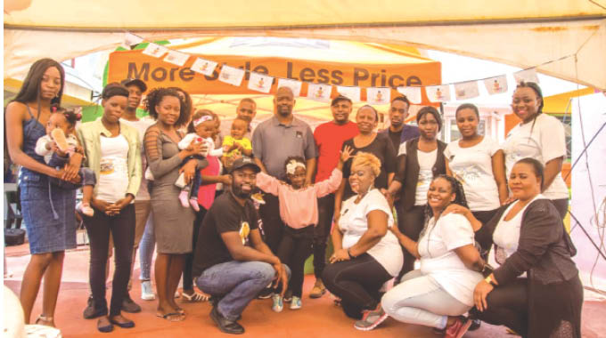 Jet Stores donates clothing to triplets