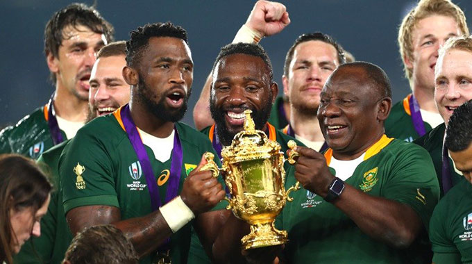 President congratulates Springboks