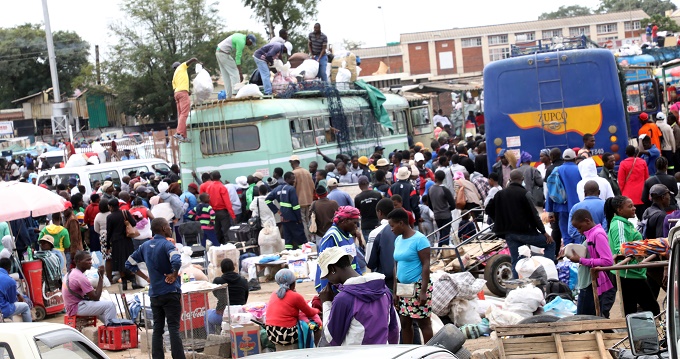 LOCKDOWN AT MIDNIGHT! . . . residents in panic buying mode