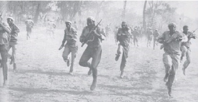 Crossing points during the liberation struggle