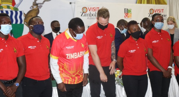 President Mnangwagwa unveils Zimbabwe Cricket, Zimbabwe Tourism Authority “Visit Zimbabwe” campaign