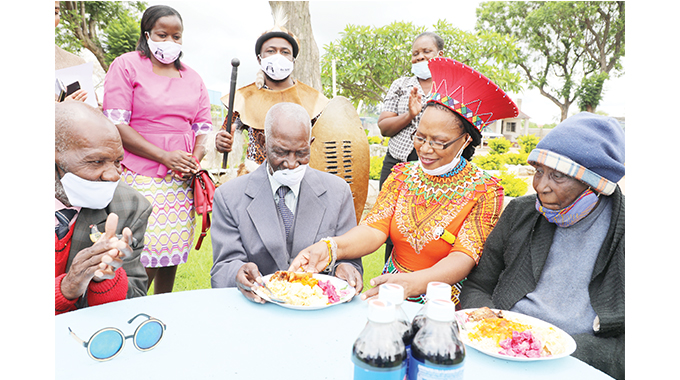 WATCH: Queen Moyo donates