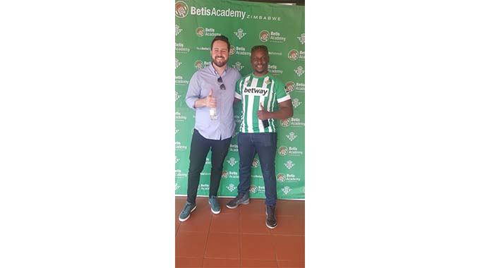 Zimbabwean flag flies at Real Betis, Barcelona La Liga clash