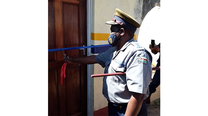 Police base opened at Umzingwane district’s ward 19