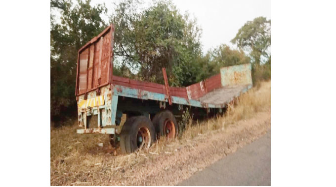 Haunted trailer intact after 11 years on roadside