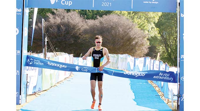 Kazakhstan’s Ayan wins Bonaqua African Triathlon Cup Troutbeck