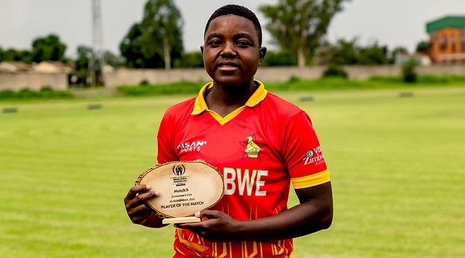 Zimbabwe record first win at ICC Women’s Cricket World Cup Qualifier