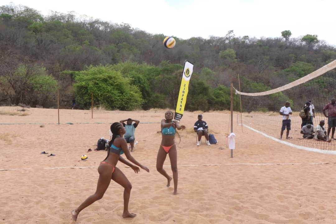 Beach volleyball lights up Binga