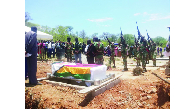 Gwanda war veteran buried