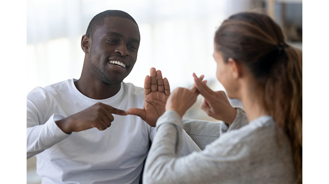 Sign language church service held in city