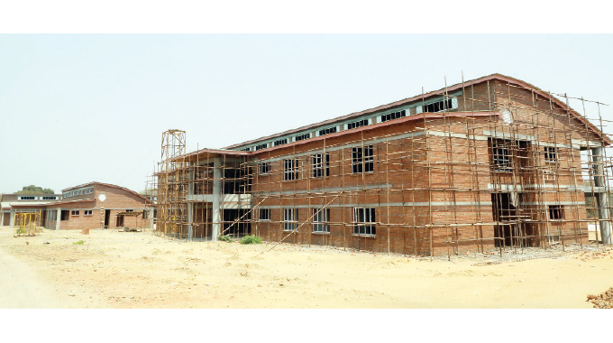 Lupane Provincial Hospital takes shape