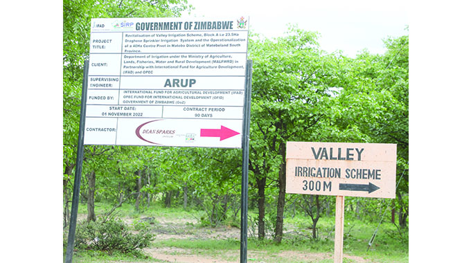 Valley Irrigation Scheme roars back to life, transforms lives