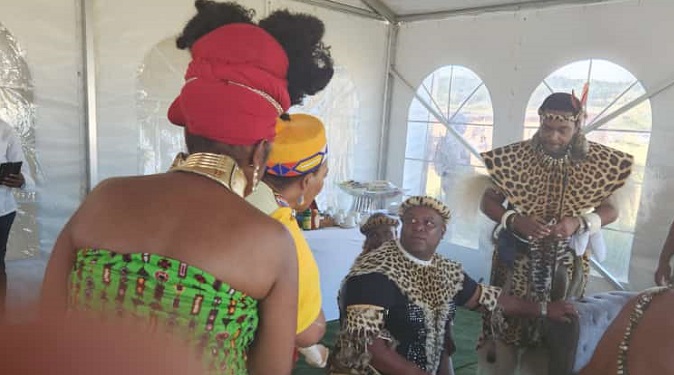 AbakwaMzilikazi Chief introduced to the Zulu Nation in SA